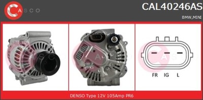 ГЕНЕРАТОР 12V 105A