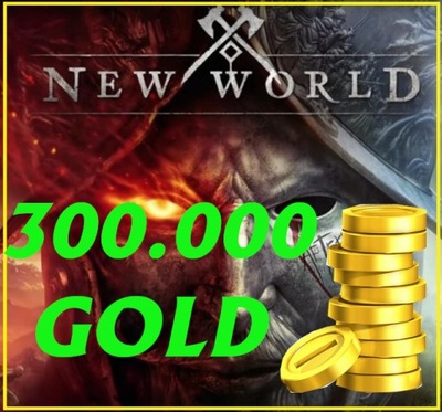 NW NEW WORLD GOLD 300K Złoto Serwer NYSA