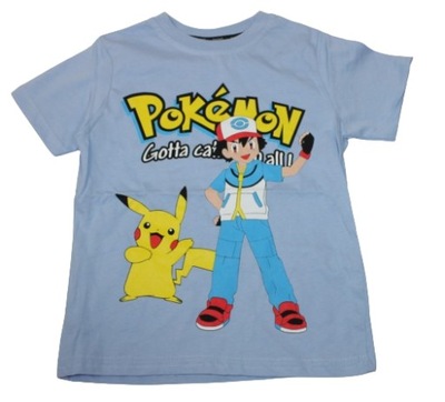 POKEMON PIKACHU t-shirt koszulka 128 cm 7-8 lat