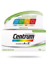 CENTRUM KOMPLETNE OD A DO Z 100 TABLETEK