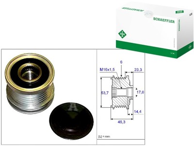 RUEDA POLEA ALTERNADOR OPEL INA  