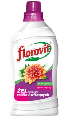 NAWÓZ DO ROŚLIN KWITNĄCYCH W ŻELU 800G FLOROVIT