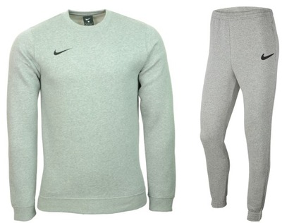 Nike dres komplet męski spodnie bluza bawełna L