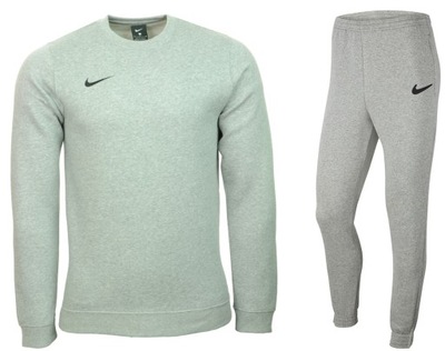 Nike dres komplet męski spodnie bluza bawełna S