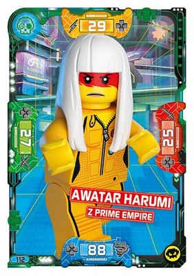 Karta LEGO Ninjago S5 - Harumi z Prime Empire 112