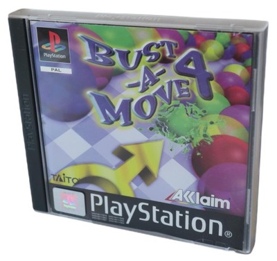 PS1 BUST A MOVE 4 PLAYSTATION 1 PSX