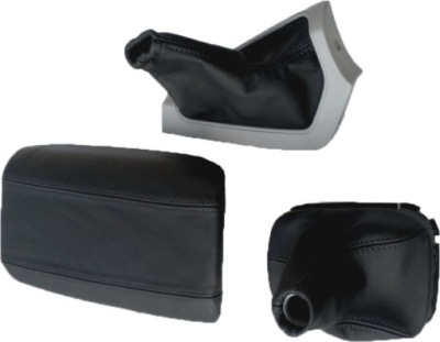 Захист підлокітник + чохли volvo s 80 шкіра фото №1