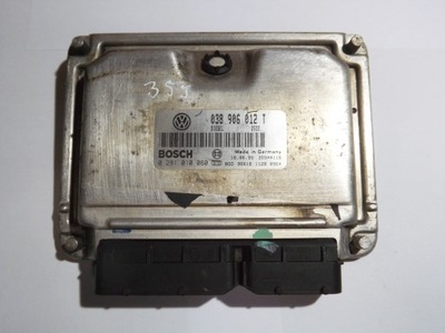 COMPUTER CONTROL UNIT SKODA 038906012T 0281010060  