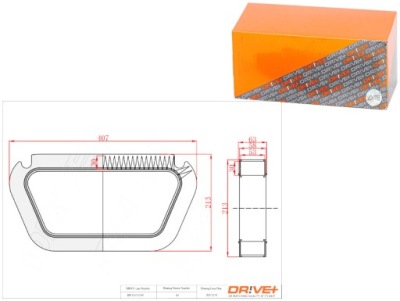 Фільтр кабіни audi 02- a8 вугільний drive+ фото №1