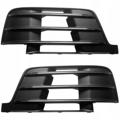 Audi q7 4m0 s-line 2016-2018 решётка радиатора решётка бампера заглушка p+l комплект фото №1