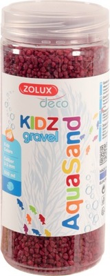 ZOLUX Aquasand KIDZ Gravel 500 ml kol. czerwony