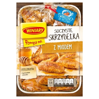 Winiary Soczyste skrzydełka z miodem 28 g