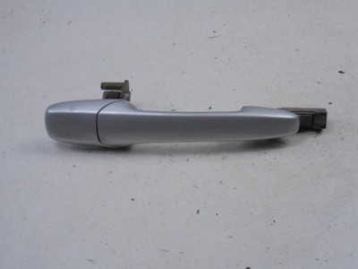 Mazda 2 i dy ручка зовнішня двері права задня lift срібляста фото №1