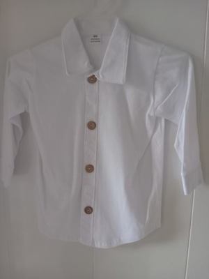 110 Bluzka koszula biała bawełniana 100% POLSKA