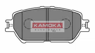 ZAPATAS DE FRENADO PARTE DELANTERA KAMOKA JQ1013240  