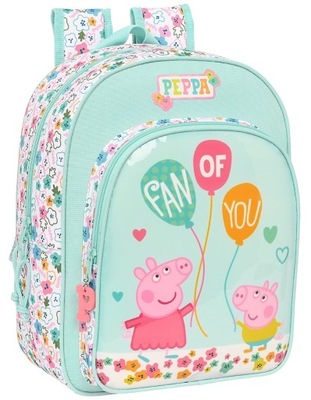 Plecak Plecaczek Świnka Peppa Pig dla Dzieci 34cm