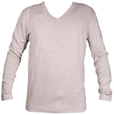 J.C. RAGS sweter LONGSLEEVE grey PULL _ M