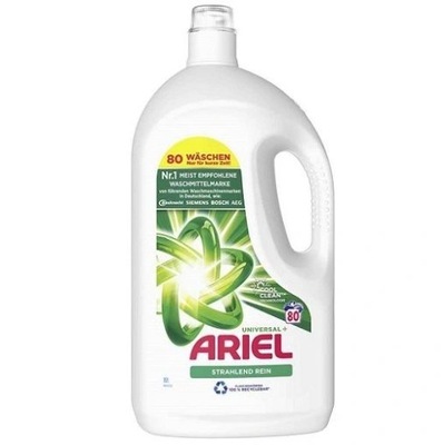 Ariel Universal Żel do prania 80 prań 4 l