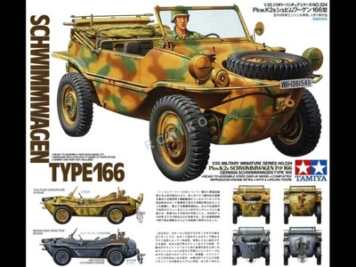 1/35 German Schwimmwagen Type 166 Tamiya 35224