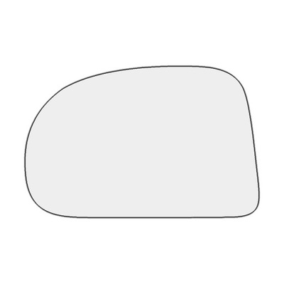 Стекло/зеркало hyundai atos 1997-2008 1998 1999 2000 фото №1