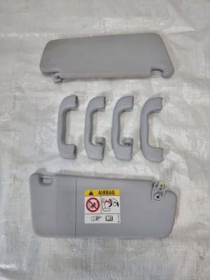 Opel combo e козырёк козырёк левый правый ручка ручки крепления комплект фото №1