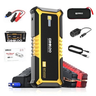 ULTRA МО́ЩНЫЙ ИСПОЛЬЗОВАНИЯ ЗАЖИГАНИЕ СТАРТЕР BOOSTER DO АВТОМОБИЛЯ POWERBANK 26800MAH 4000A фото