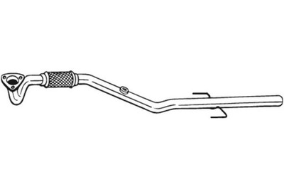 BOSAL TUBO DE ESCAPE PARTE DELANTERA OPEL SIGNUM VECTRA C VECTRA C GTS 1.8  