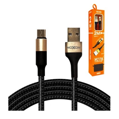 Kabel USB - USB typ C 2m MOXOM