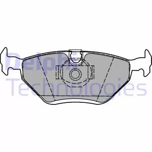 КОЛОДКИ HAM.BMW E36 91- ЗАД /DELPHI/ LP1423 DELPHI