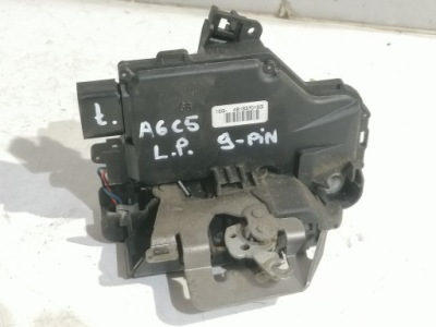 Audi a6 c5 замок дверь левый передний 9 pin фото №1