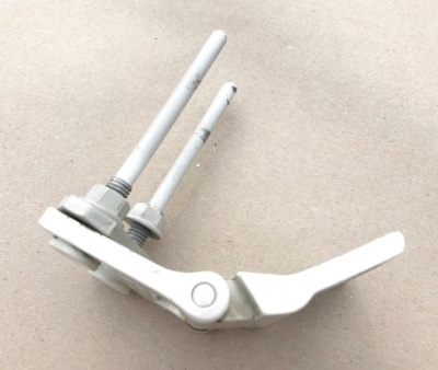 Петля крышки задний задняя левый белый vw t5 transporter multivan caravele eu фото №1