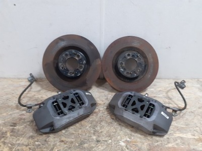 Genesis g80 3.8 awd 2015- супорти гальмівні диски 345mm фото №1