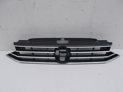 Решітка радіатора решітка радіатора vw passat b8 lift r-line 3g0853653k фото №1