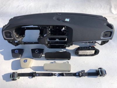 Volvo v40 панель приладів панель приладів консоль подушки безпеки ремені фото №1