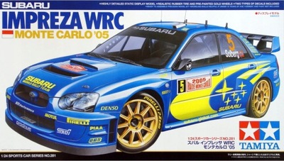 1:24 SUBARU Impreza WRC Monte Carlo TAMIYA 24281