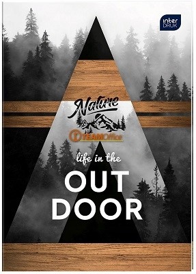 INTERDRUK BRULION B5 160K KRATKA PÓŁTWARDA OKŁADKA