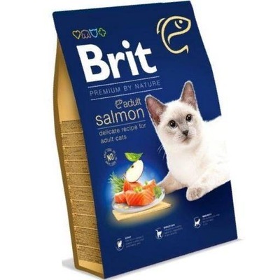 BRIT Cat Premium by Nature Adult salmon 800g