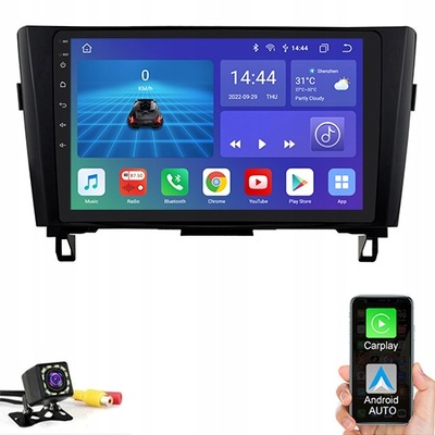 RADIO ANDROID NISSAN QASHQAI II 2013-21 SIM 6/128G  