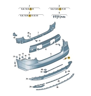 Заглушка проушина do буксировка бампер задняя audi a7 c8 фото №1