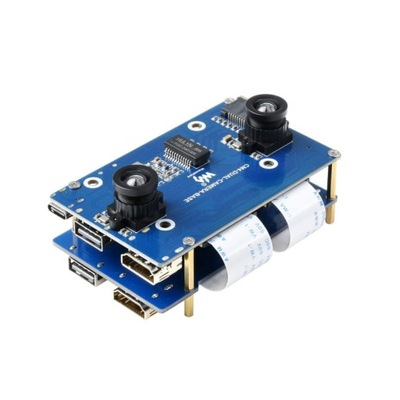 Moduł kamery dwuokularowej dla Raspberry PI CM4 z eskpander
