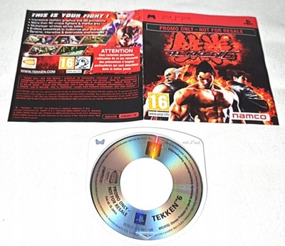 Tekken 6 PSP PROMO DISC