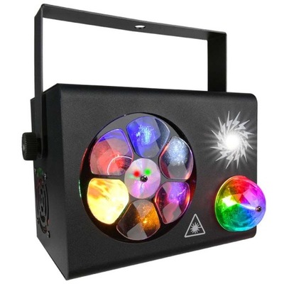 EFEKT DISCO LED BALL LASER KULA LIGHT4ME PARTY BOX