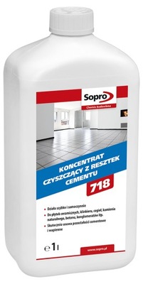 Koncentrat czyszczący z resztek cementu SOPRO ZE 718 1 l