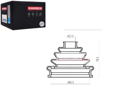 Kamoka набір захист шарнір фото №1