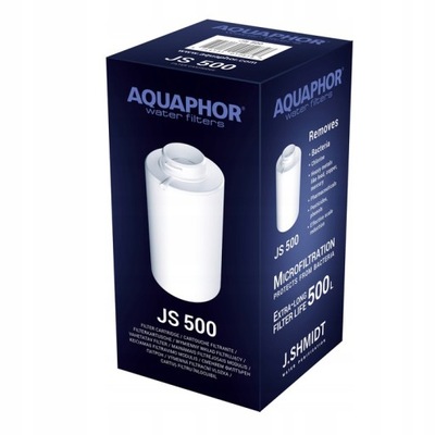 WKŁAD JS 500 AQUAPHOR do DZBANKA J.SHMIDT