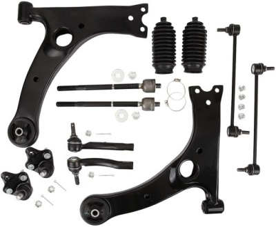 Важелі наконечники набір підвіска toyota corolla e12 фото №1