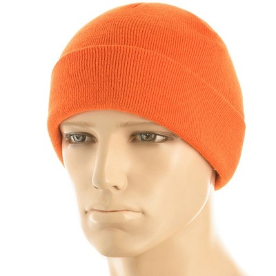 Czapka M-Tac Fine Knit Watch Cap - Orange S/M