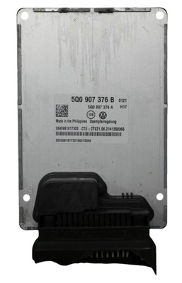 Блок управления подвеска volkswagen golf vii 5q0907376b + программирование фото №1