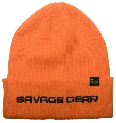Czapka Savage Gear Fold-UP Beanie One Size Orange Kolor: Orange