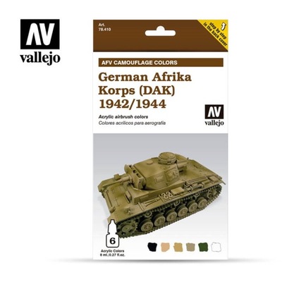 VALLEJO 78410 German Afrika Korps (DAK) 1942-1944